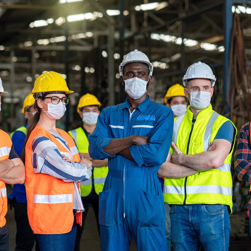 Factory and company uniforms
